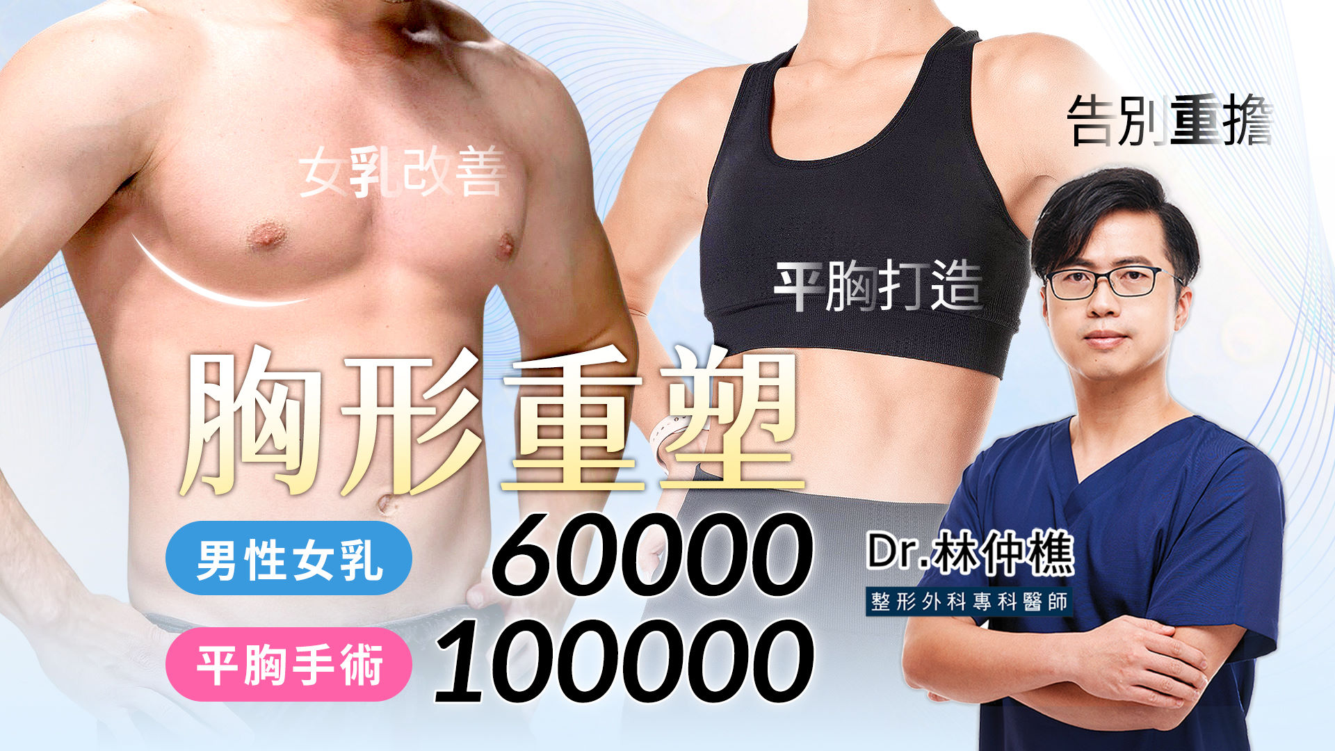 桃園男性女乳手術權威醫師林仲樵